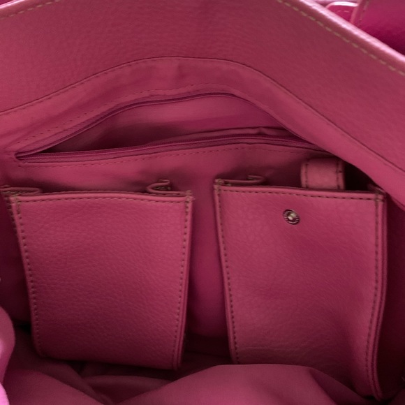 Pink Liz Claiborne handbag - Picture 3 of 6